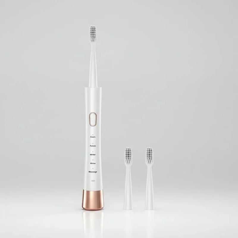 Escova elétrica de dente sônica para higiene bucal eficiente