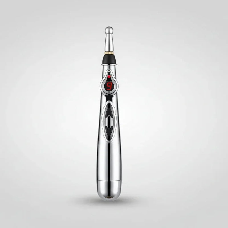 Massageador elétrico com estímulos tipo acupuntura para relaxamento